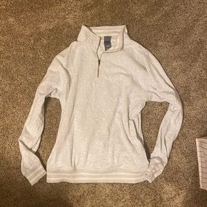 Off white 1/4 zip